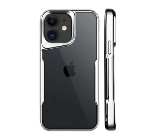 iPhone 11 Kılıf Boyi Silikon Kapak - Gümüş iPhone 11 Kılıf Boyi Silikon Kapak - Gümüş