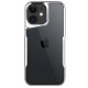 iPhone 11 Kılıf Boyi Silikon Kapak - Gümüş
