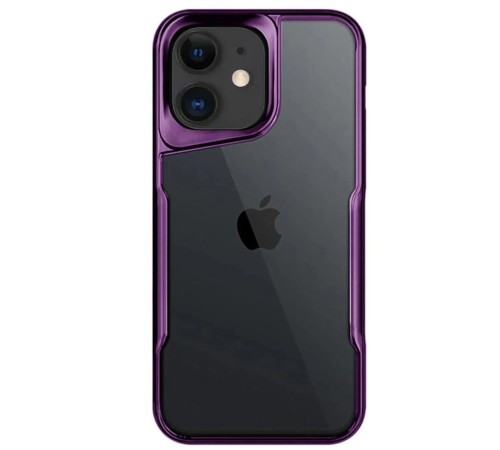 iPhone 11 Kılıf Boyi Silikon Kapak - Derin Mor