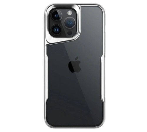 iPhone 14 Pro Max Kılıf Boyi Silikon Kapak - Gümüş iPhone 14 Pro Max Kılıf Boyi Silikon Kapak - Gümüş