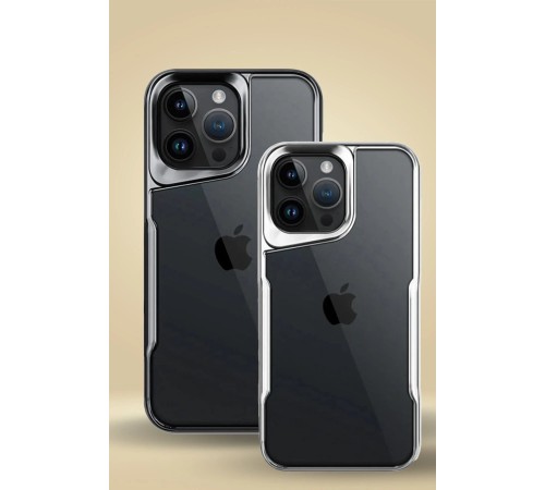 iPhone 14 Pro Max Kılıf Boyi Silikon Kapak - Derin Mor