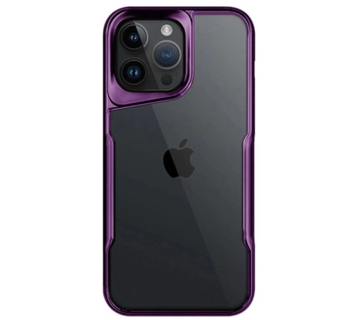 iPhone 14 Pro Max Kılıf Boyi Silikon Kapak - Derin Mor