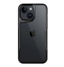 iPhone 15 Kılıf Boyi Silikon Kapak - Siyah