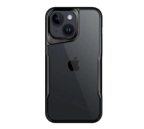 iPhone 15 Kılıf Boyi Silikon Kapak - Siyah