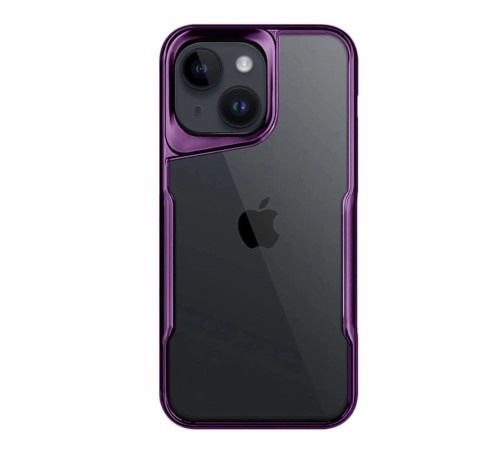 iPhone 15 Kılıf Boyi Silikon Kapak - Derin Mor iPhone 15 Kılıf Boyi Silikon Kapak - Derin Mor