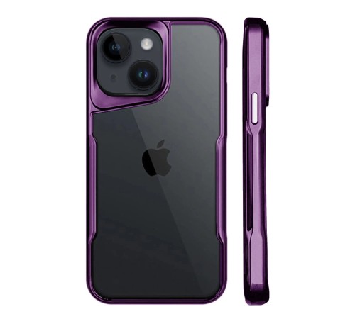 iPhone 15 Kılıf Boyi Silikon Kapak - Derin Mor iPhone 15 Kılıf Boyi Silikon Kapak - Derin Mor