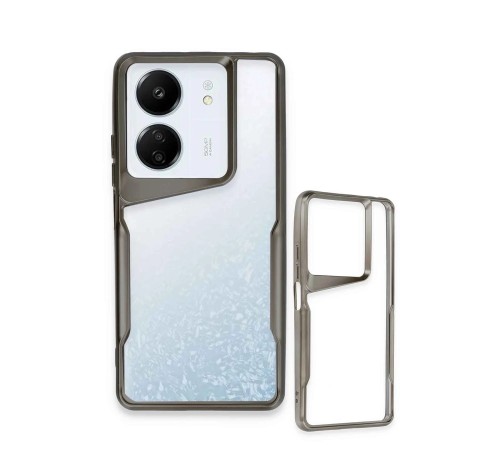 Xiaomi Redmi 13C Kılıf Boyi Silikon Kapak - Siyah