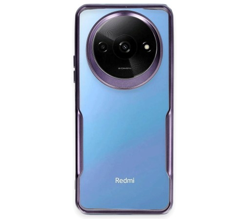 Xiaomi Redmi A3 4G Kılıf Boyi Silikon Kapak - Derin Mor Xiaomi Redmi A3 4G Kılıf Boyi Silikon Kapak - Derin Mor
