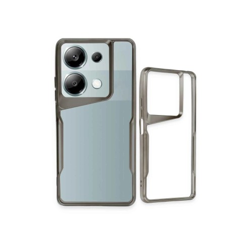 Xiaomi Redmi Note 13 Pro 4G Kılıf Boyi Silikon Kapak - Derin Mor
