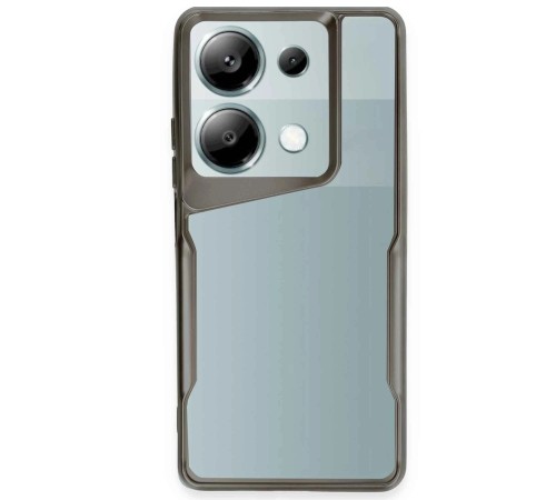 Xiaomi Redmi Note 13 Pro 4G Kılıf Boyi Silikon Kapak - Titan Gri