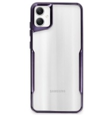 Samsung Galaxy A05 Kılıf Boyi Silikon Kapak - Derin Mor
