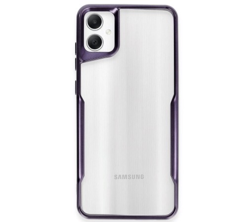 Samsung Galaxy A05 Kılıf Boyi Silikon Kapak - Derin Mor Samsung Galaxy A05 Kılıf Boyi Silikon Kapak - Derin Mor
