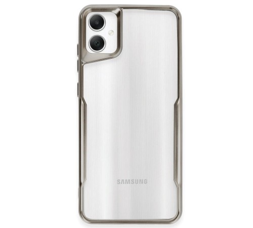Samsung Galaxy A05 Kılıf Boyi Silikon Kapak - Titan Gri