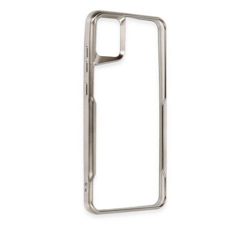 Samsung Galaxy A05 Kılıf Boyi Silikon Kapak - Titan Gri