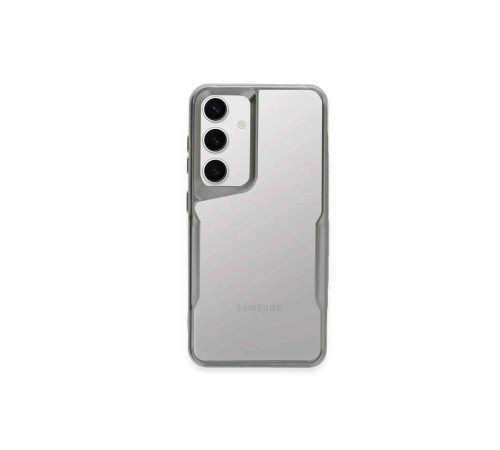 Samsung Galaxy A24 4G Kılıf Boyi Silikon Kapak - Gümüş