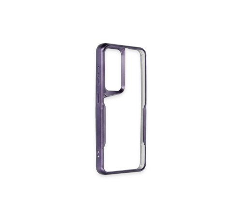 Samsung Galaxy A34 5G Kılıf Boyi Silikon Kapak - Derin Mor