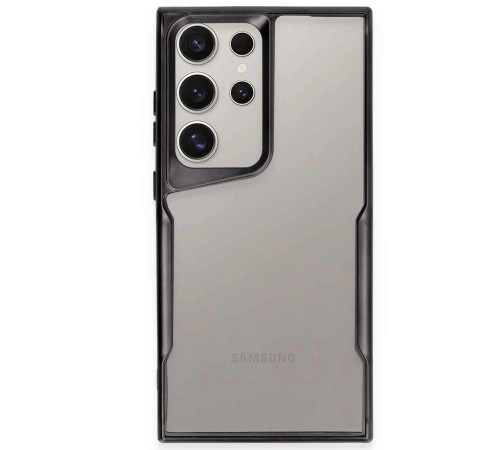 Samsung Galaxy S23 Ultra Kılıf Boyi Silikon Kapak - Siyah