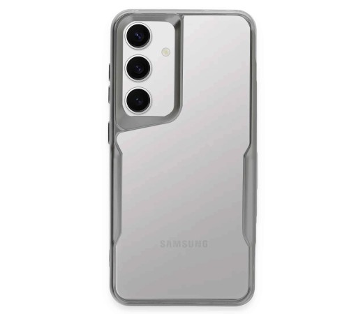 Samsung Galaxy S24 Kılıf Boyi Silikon Kapak - Gümüş
