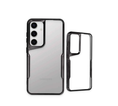 Samsung Galaxy S24 Kılıf Boyi Silikon Kapak - Gümüş