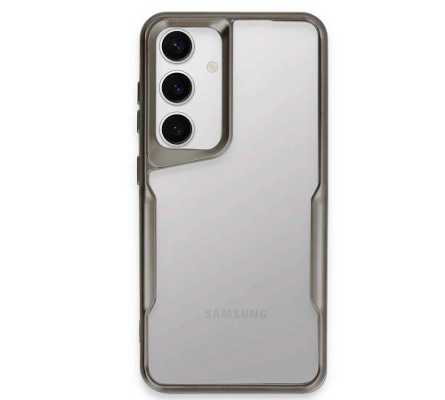 Samsung Galaxy S24 Kılıf Boyi Silikon Kapak - Titan Gri