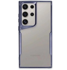 Samsung Galaxy S24 Ultra Kılıf Boyi Silikon Kapak - Lacivert