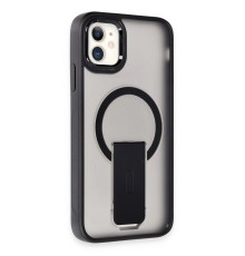 iPhone 11 Tork Magsafe Standlı Kapak - Siyah