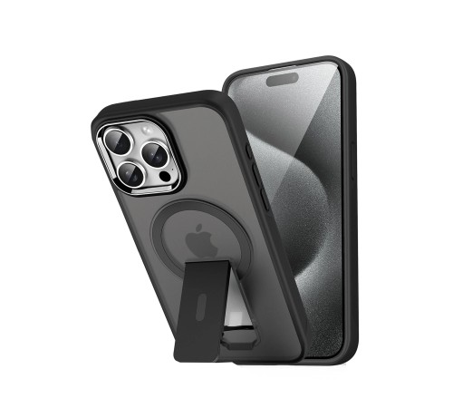iPhone 11 Tork Magsafe Standlı Kapak - Siyah iPhone 11 Tork Magsafe Standlı Kapak - Siyah