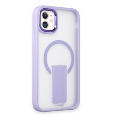 iPhone 12 Tork Magsafe Standlı Kapak - Lila