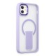 iPhone 12 Tork Magsafe Standlı Kapak - Lila