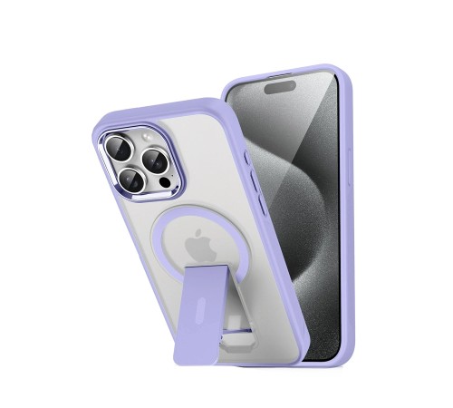 iPhone 12 Tork Magsafe Standlı Kapak - Lila iPhone 12 Tork Magsafe Standlı Kapak - Lila