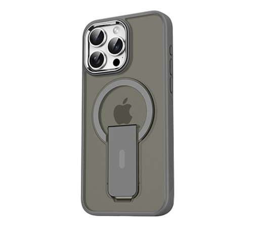 iPhone 14 Pro Tork Magsafe Standlı Kapak - Titan Gri iPhone 14 Pro Tork Magsafe Standlı Kapak - Titan Gri