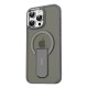 iPhone 14 Pro Tork Magsafe Standlı Kapak - Titan Gri