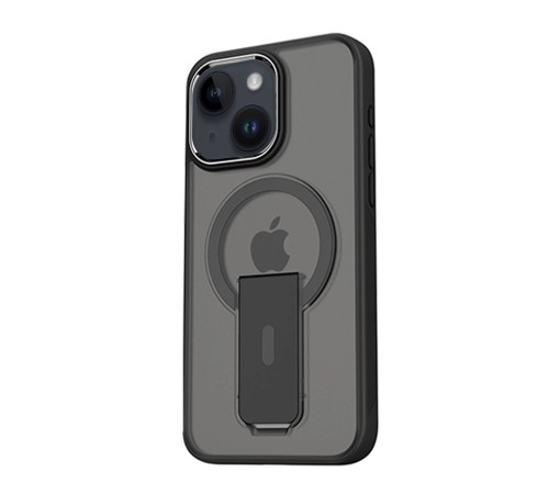 iPhone 15 Tork Magsafe Standlı Kapak - Siyah iPhone 15 Tork Magsafe Standlı Kapak - Siyah