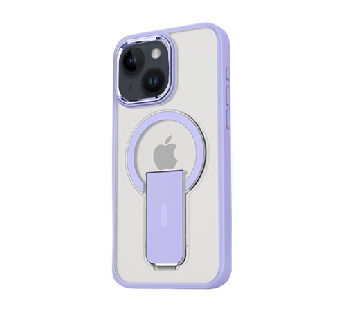 iPhone 15 Tork Magsafe Standlı Kapak - Lila iPhone 15 Tork Magsafe Standlı Kapak - Lila