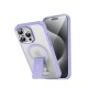iPhone 15 Pro Max Tork Magsafe Standlı Kapak - Lila
