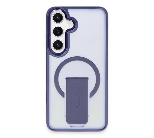 Samsung Galaxy S24 Tork Magsafe Standlı Kapak - Lacivert Samsung Galaxy S24 Tork Magsafe Standlı Kapak - Lacivert
