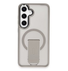 Samsung Galaxy S24 Tork Magsafe Standlı Kapak - Titan Gri