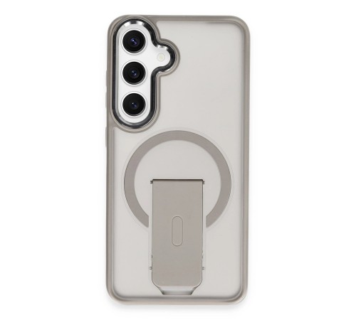 Samsung Galaxy S24 Tork Magsafe Standlı Kapak - Titan Gri Samsung Galaxy S24 Tork Magsafe Standlı Kapak - Titan Gri