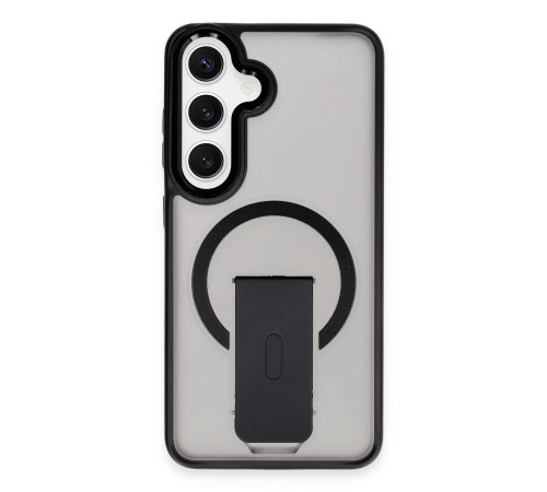 Samsung Galaxy S24 Plus Tork Magsafe Standlı Kapak - Siyah Samsung Galaxy S24 Plus Tork Magsafe Standlı Kapak - Siyah