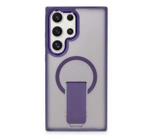 Samsung Galaxy S24 Ultra Tork Magsafe Standlı Kapak - Derin Mor Samsung Galaxy S24 Ultra Tork Magsafe Standlı Kapak - Derin Mor