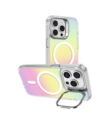 iPhone 14 Pro Max Armor Magsafe Kapak - Rainbow