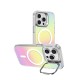 iPhone 14 Pro Max Armor Magsafe Kapak - Rainbow