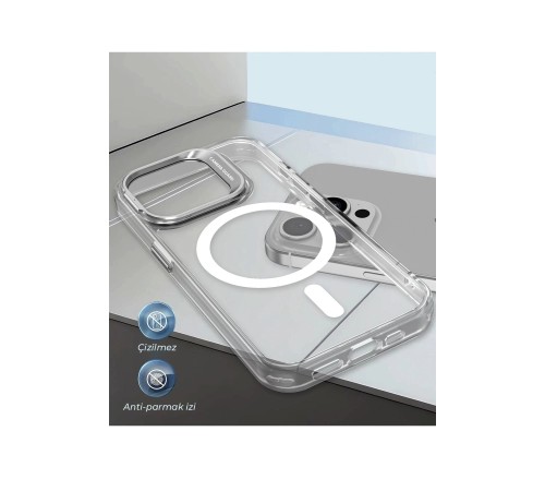 iPhone 14 Pro Max Armor Magsafe Kapak - Rainbow iPhone 14 Pro Max Armor Magsafe Kapak - Rainbow