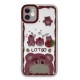 iPhone 11 Kılıf Sweet Desenli Silikon Kapak - Pembe