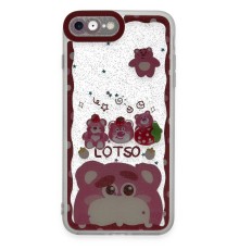 iPhone 7 Kılıf Sweet Desenli Silikon Kapak - Pembe