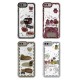 iPhone 7 Plus Kılıf Sweet Desenli Silikon Kapak - Açık Mavi