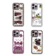 iPhone 14 Pro Kılıf Sweet Desenli Silikon Kapak - Pembe
