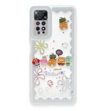 Xiaomi Redmi Note 12 Pro 4G Kılıf Sweet Desenli Silikon Kapak - Açık Mavi