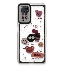 Xiaomi Redmi Note 11 Kılıf Sweet Desenli Silikon Kapak - Sarı
