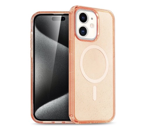 iPhone 11 Kılıf Glow Magsafe Kapak - Turuncu iPhone 11 Kılıf Glow Magsafe Kapak - Turuncu